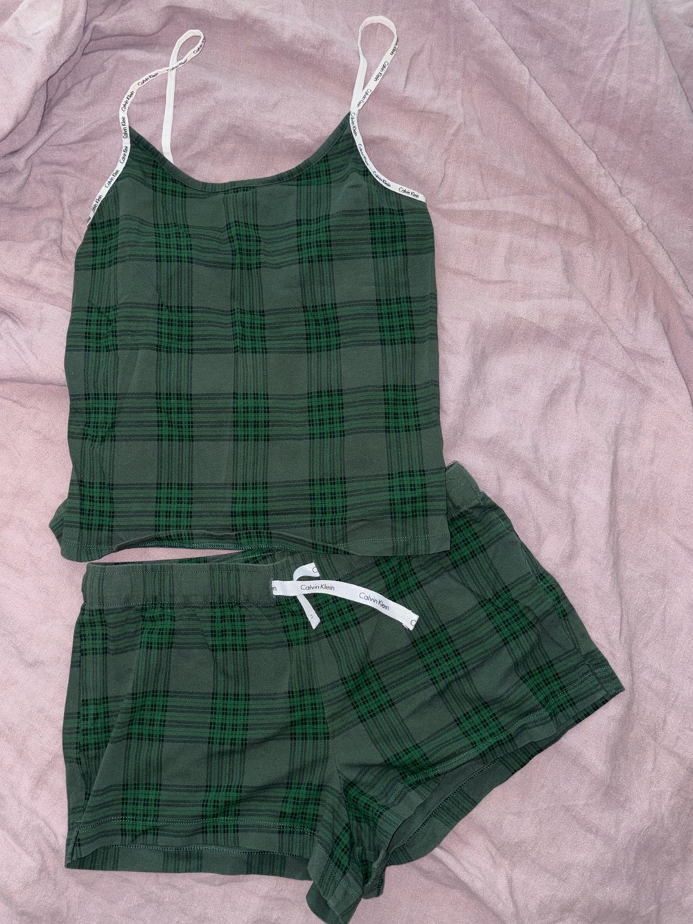 Calvin Klein Cotton Two-Piece Pajama Set
